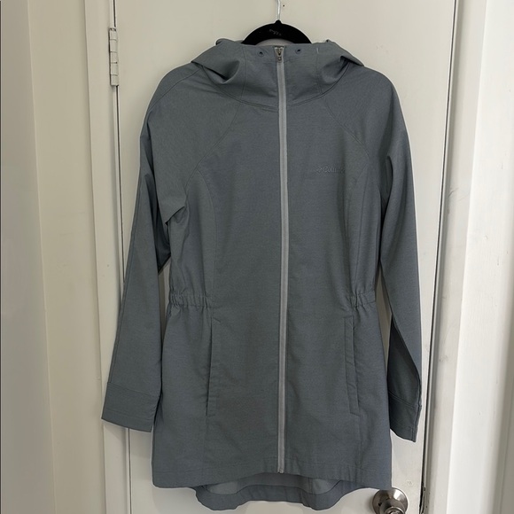 Columbia Women's Gray Hooded Jacket - Picture 1 of 4